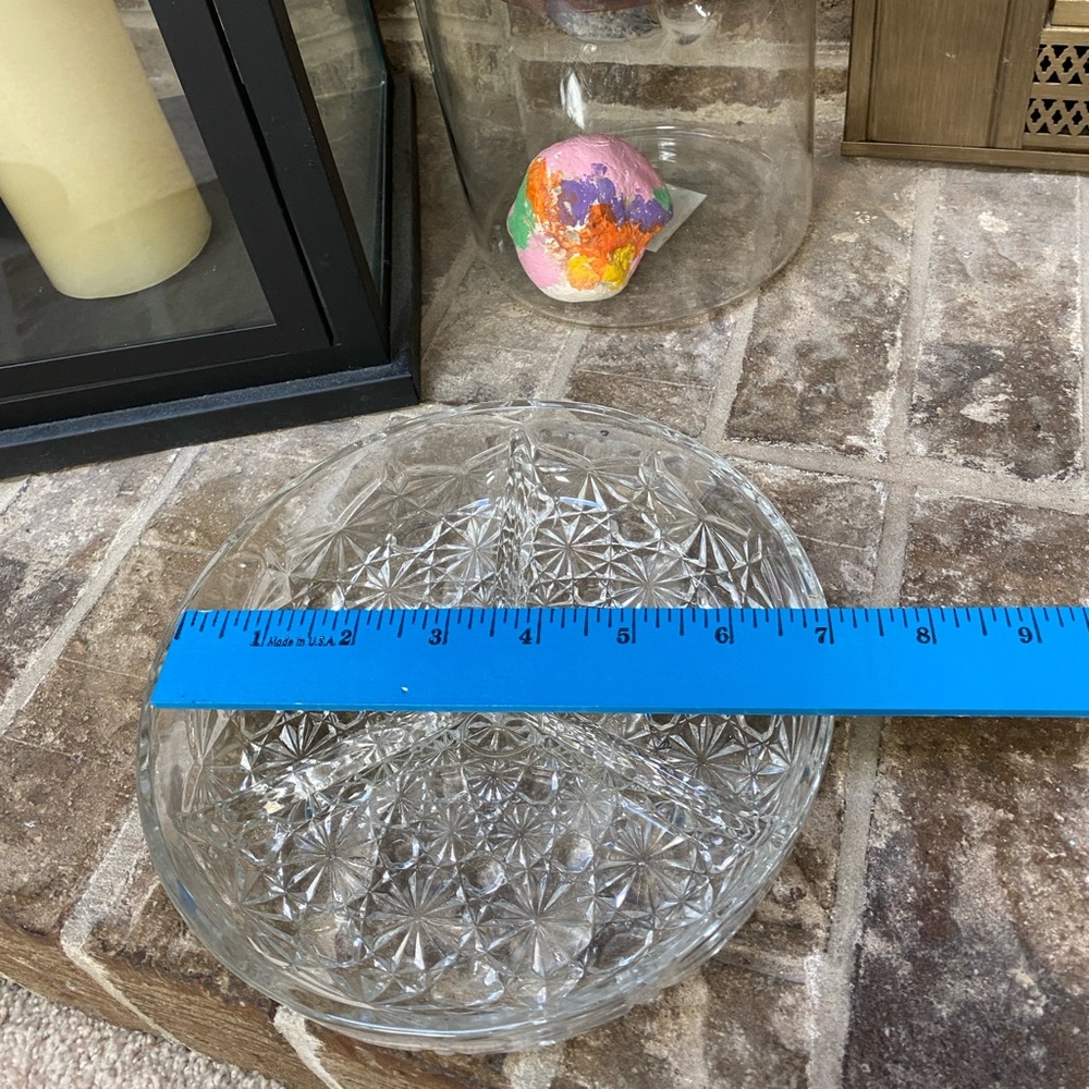 Crystal Glass Candy Dish - Picture 4 of 4
